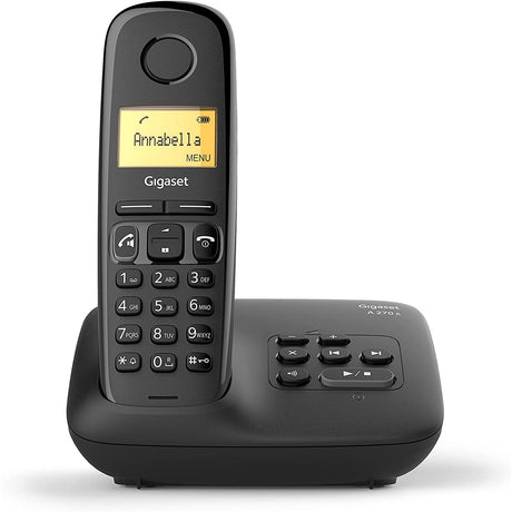 Gigaset A270A Basic Cordless Home Phone with Big Display - Single - Refurbished Pristine