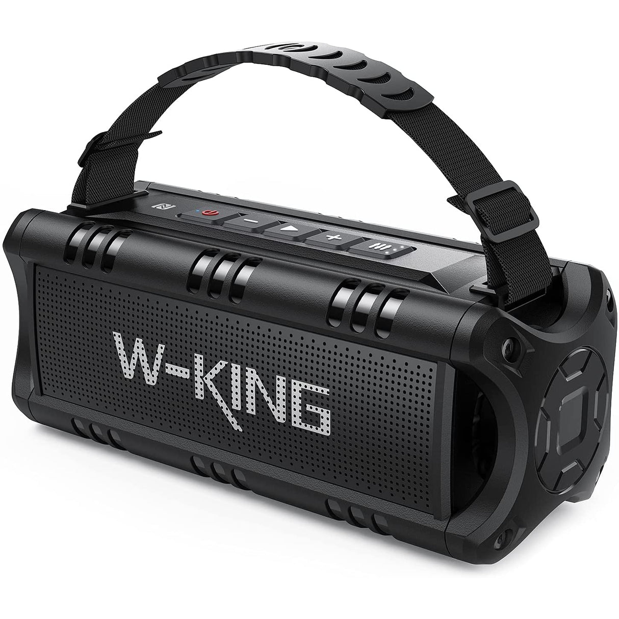 W-King 30W Portable Wireless Speakers Waterproof, 24 Hours Playtime, 5000mAh Battery with Punchy Bass