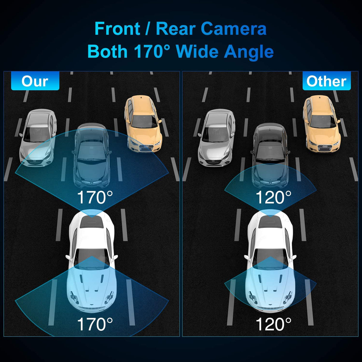 ThiEYE Carview3 2.5K Mirror Dash Cam