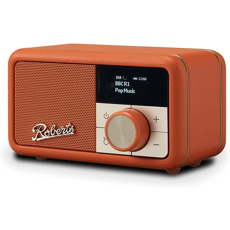 Roberts Revival Petite Digital Radio - Pop Orange