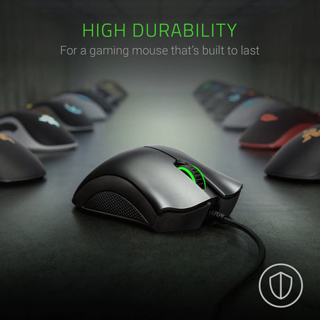 Razer DeathAdder Essential Gaming Mouse, True 6,400 DPI Optical Sensor, Black