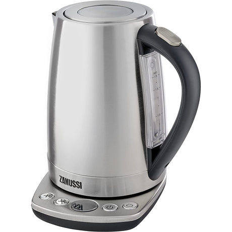 Zanussi ZEK-1295D Digital Cordless Kettle 1.7L - Silver