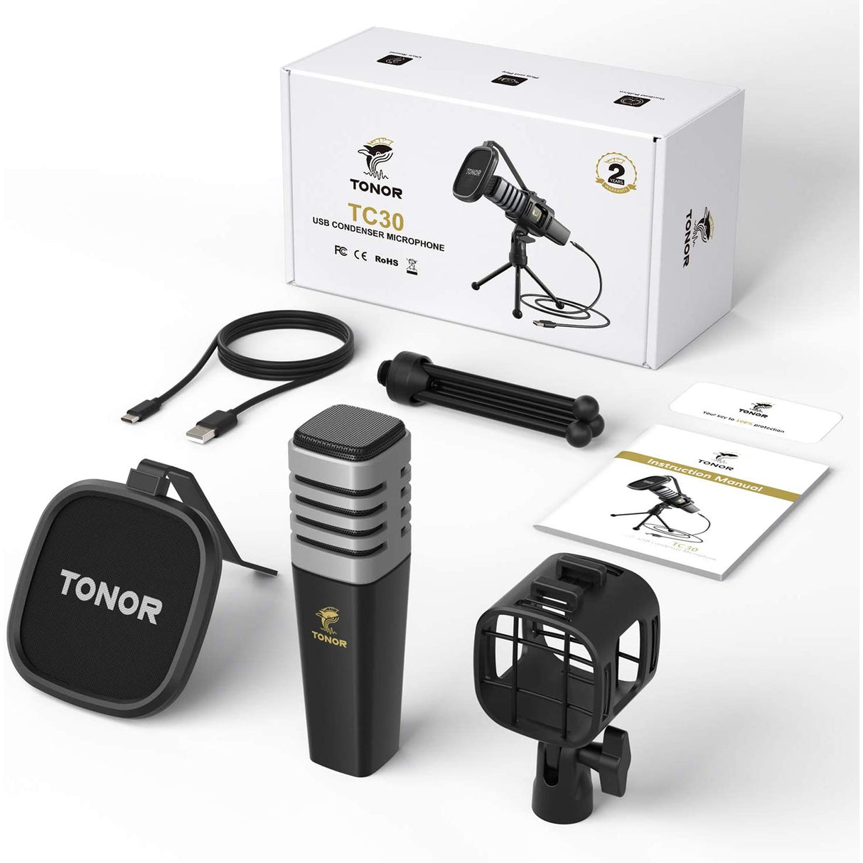 Tonor TC30 USB Condenser Microphone