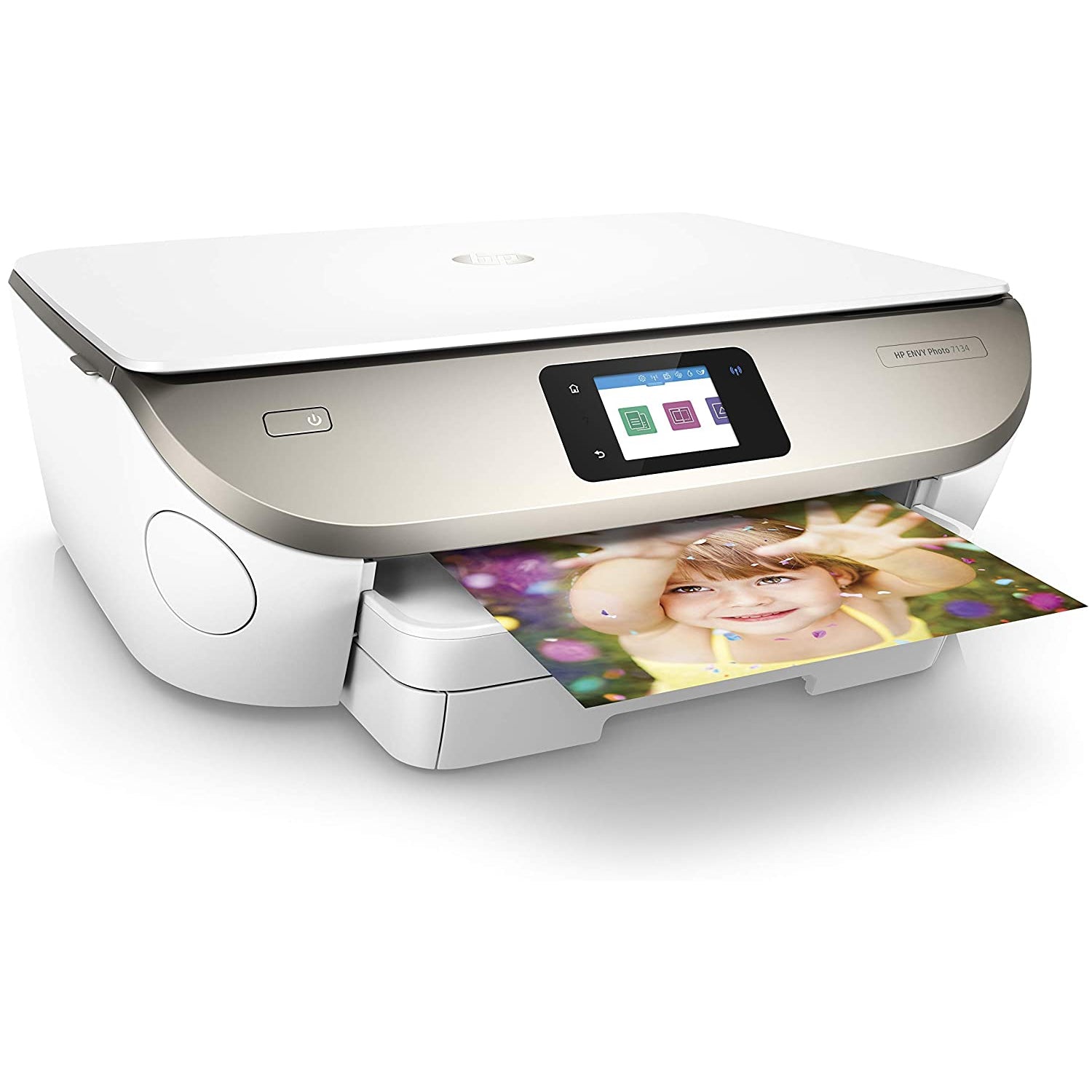 HP Envy Photo 7134 All-in-One Wireless Printer, White