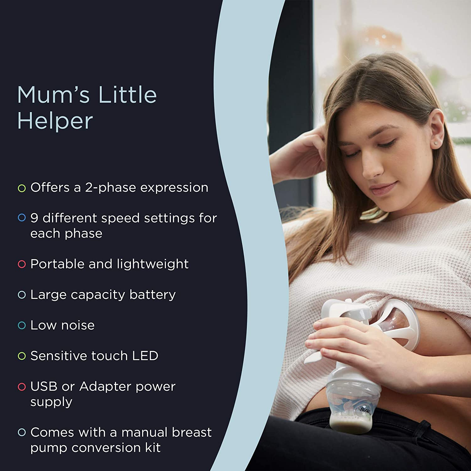 Vital Baby Nurture Flexcone Electric Breast Pump