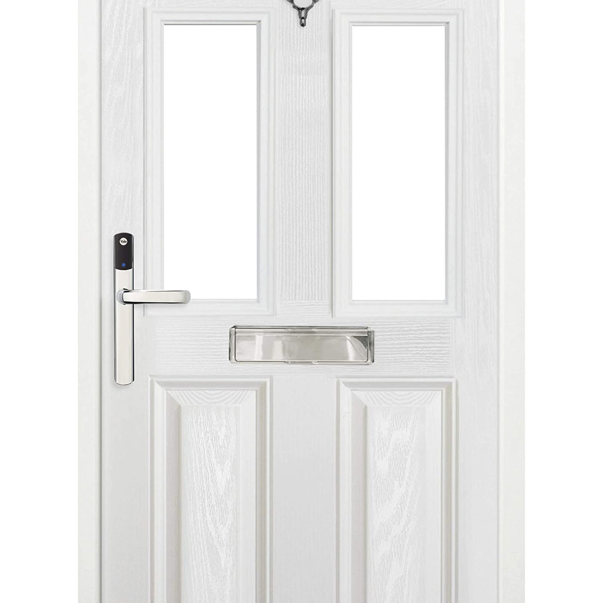Yale Conexis L1 Polished Smart Digital door lock, Brass/Silver