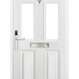 Yale Conexis L1 Polished Smart Digital door lock, Brass/Silver