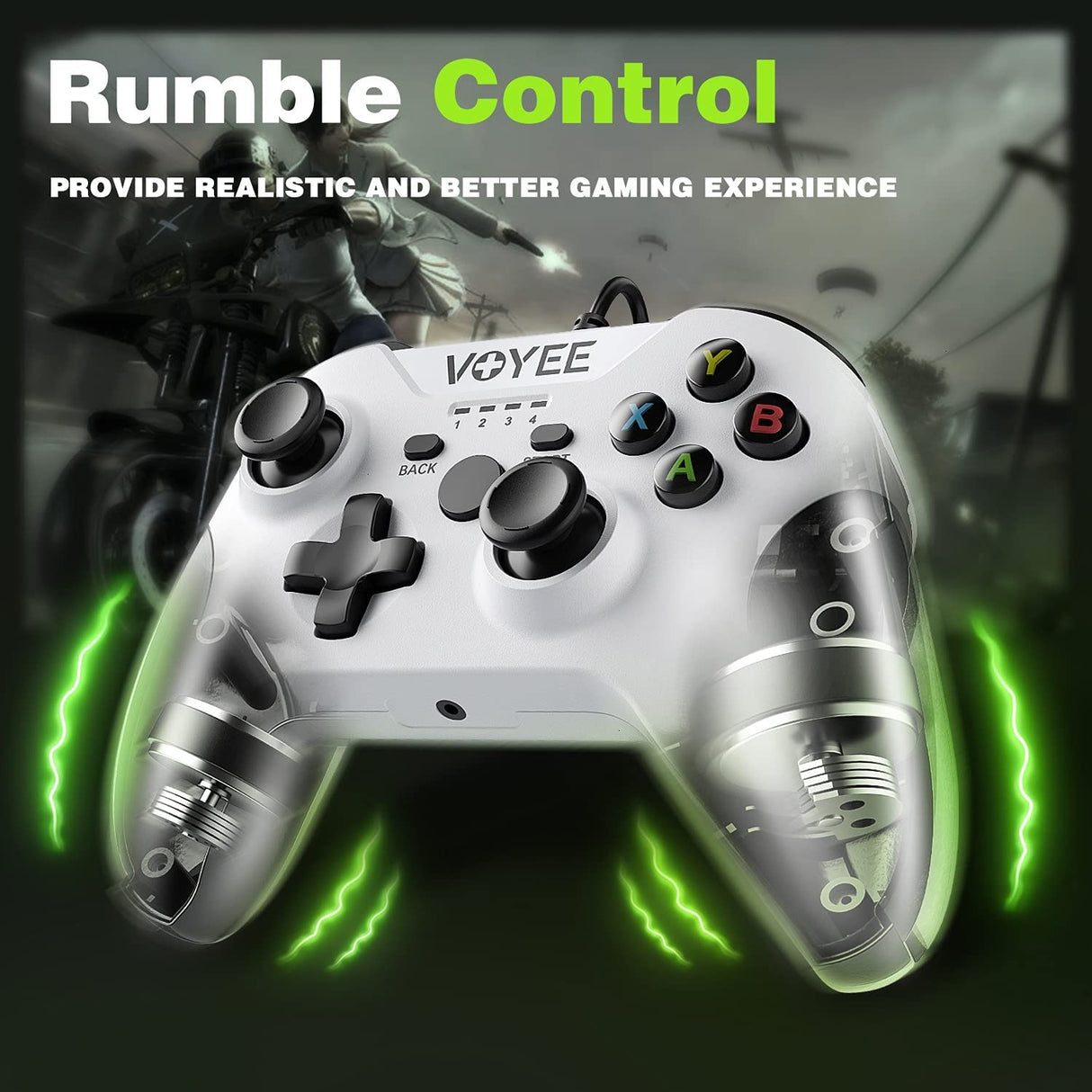 Voyee Wired Controller Compatible with Xbox One/X/S/PC Windows 10/8/7