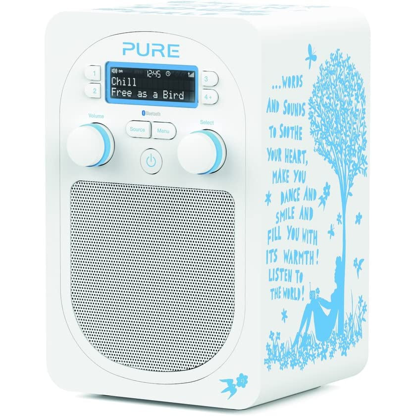 Pure Evoke D2 by Rob Ryan Designer DAB/FM Radio with Bluetooth