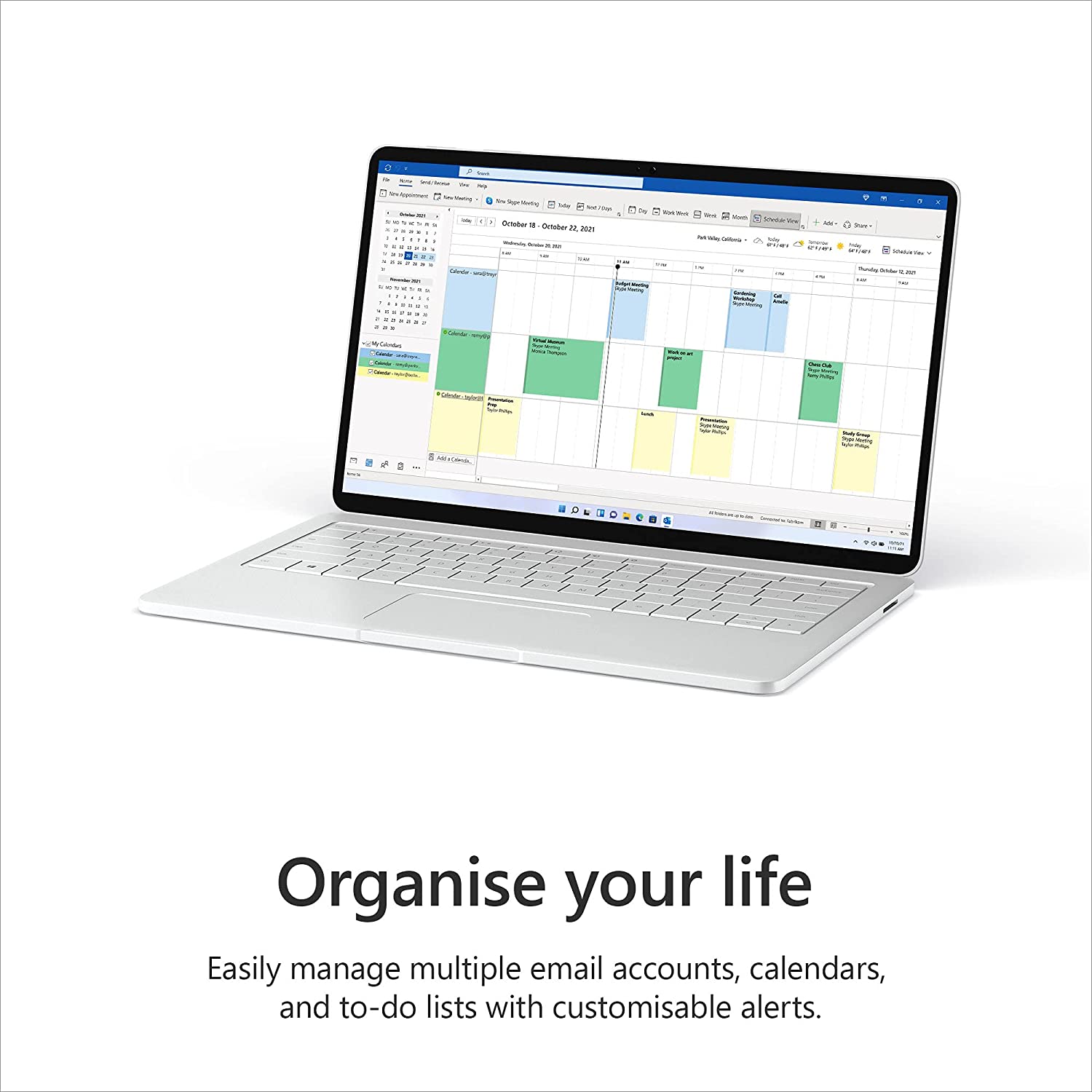 Microsoft 365 Family, Office Software Up To 6 users, 1 Year Subscription - Refurbished Good