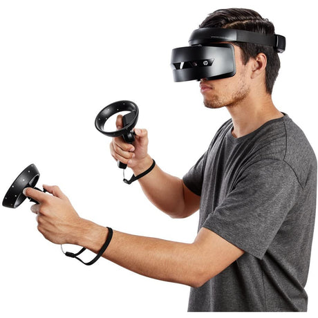 HP Windows Mixed Reality Headset with Controllers – Black (2MJ36EA#ABB) - Grade A