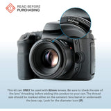 Polaroid Optics Multi-Coated Variable Range [ND3, ND6, ND9, ND16, ND32, ND400] Neutral Density Fader Filter ND2-ND2000, 62 mm