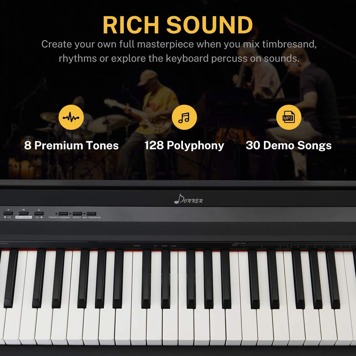 Donner DEP-10 88 Keys Digital Piano