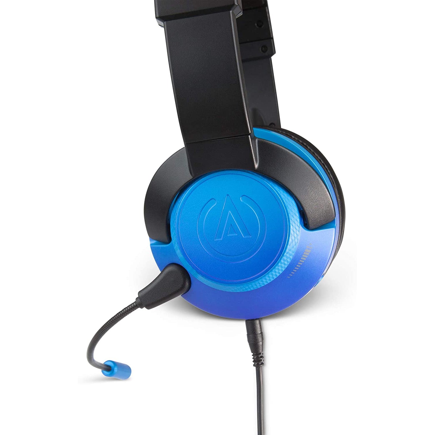 PowerA FUSION Wired Gaming Headset with Mic - PC, Xbox, PS4 - Blue