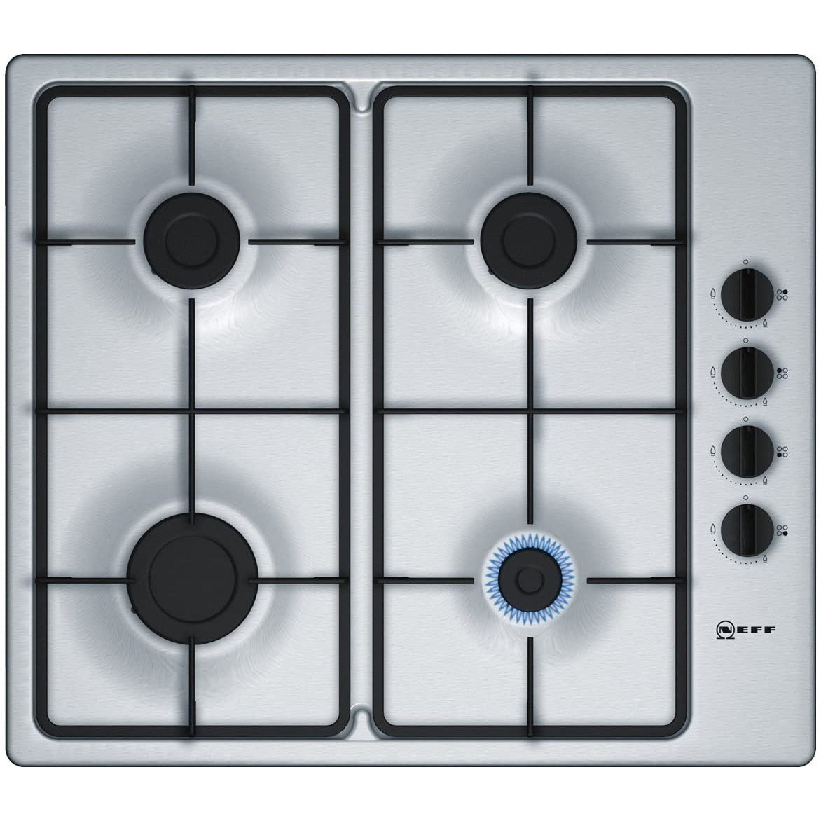 Neff T26BR46N0 Built-in Gas Hob - Stainless Steel