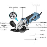 Wesco WS3453 Mini 500W Circular Saw