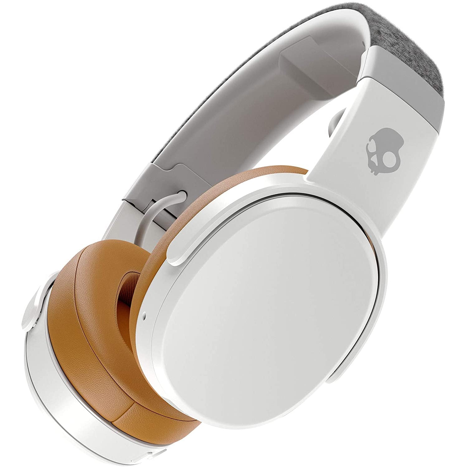 Skullcandy Crusher Bluetooth Wireless Over-Ear Headphones - White / Gold