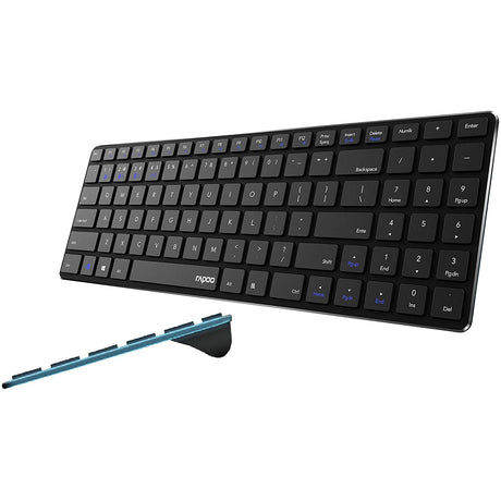 Rapoo E9100M Wireless Ultra Flat Multi-Mode Keyboard
