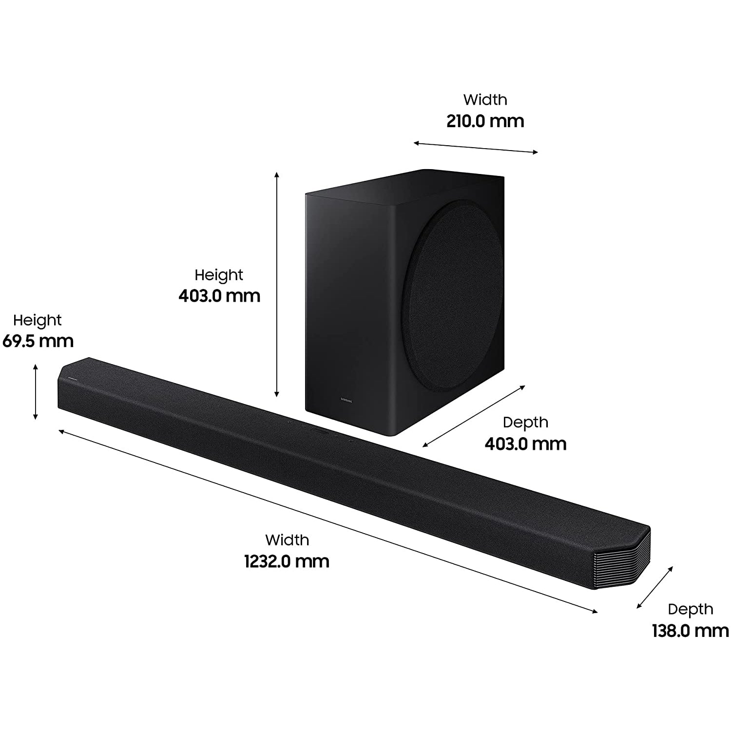 Samsung HW-Q900A Wireless Soundbar Speaker With Subwoofer