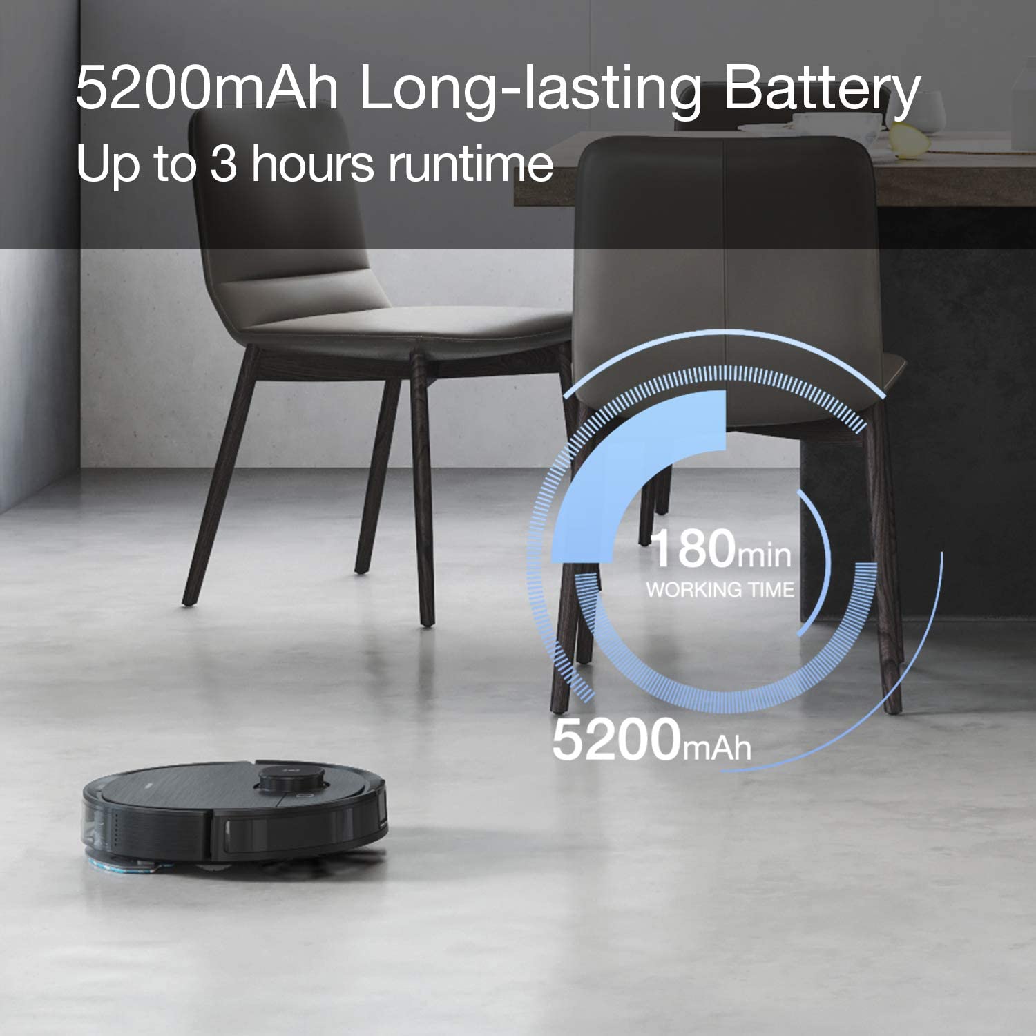 Ecovacs DEEBOT OZMO T8 AIVI Robot Vacuum Cleaner