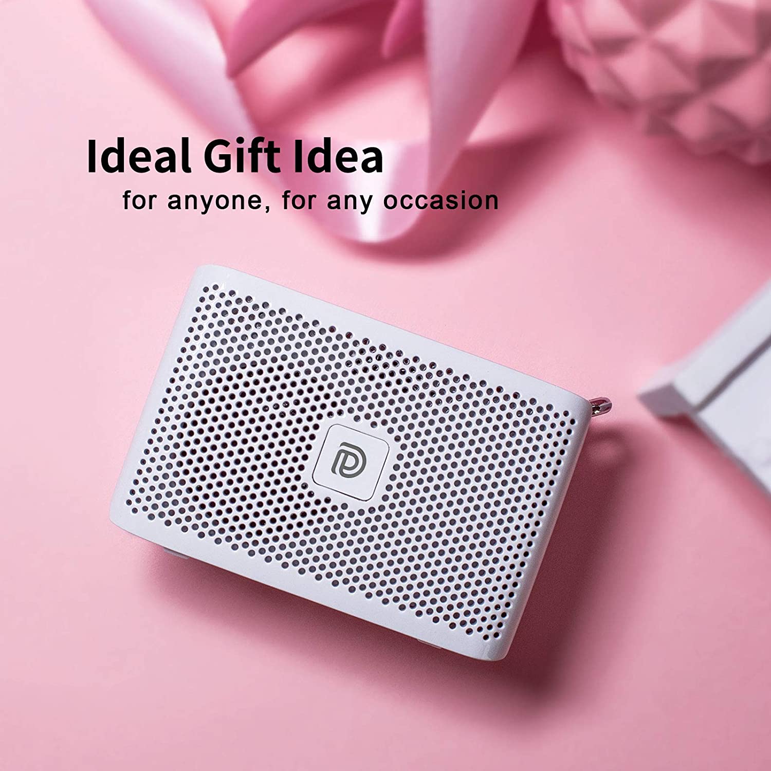 DOSS Genie Portable Bluetooth Speaker - Pink