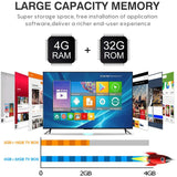 T9 Android 8.1 TV BOX, 4GB RAM 32GB ROM RK3328 Quad Core Smart Box