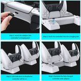 NexiGo Cooling Fans Vertical Stand for PS5 - White