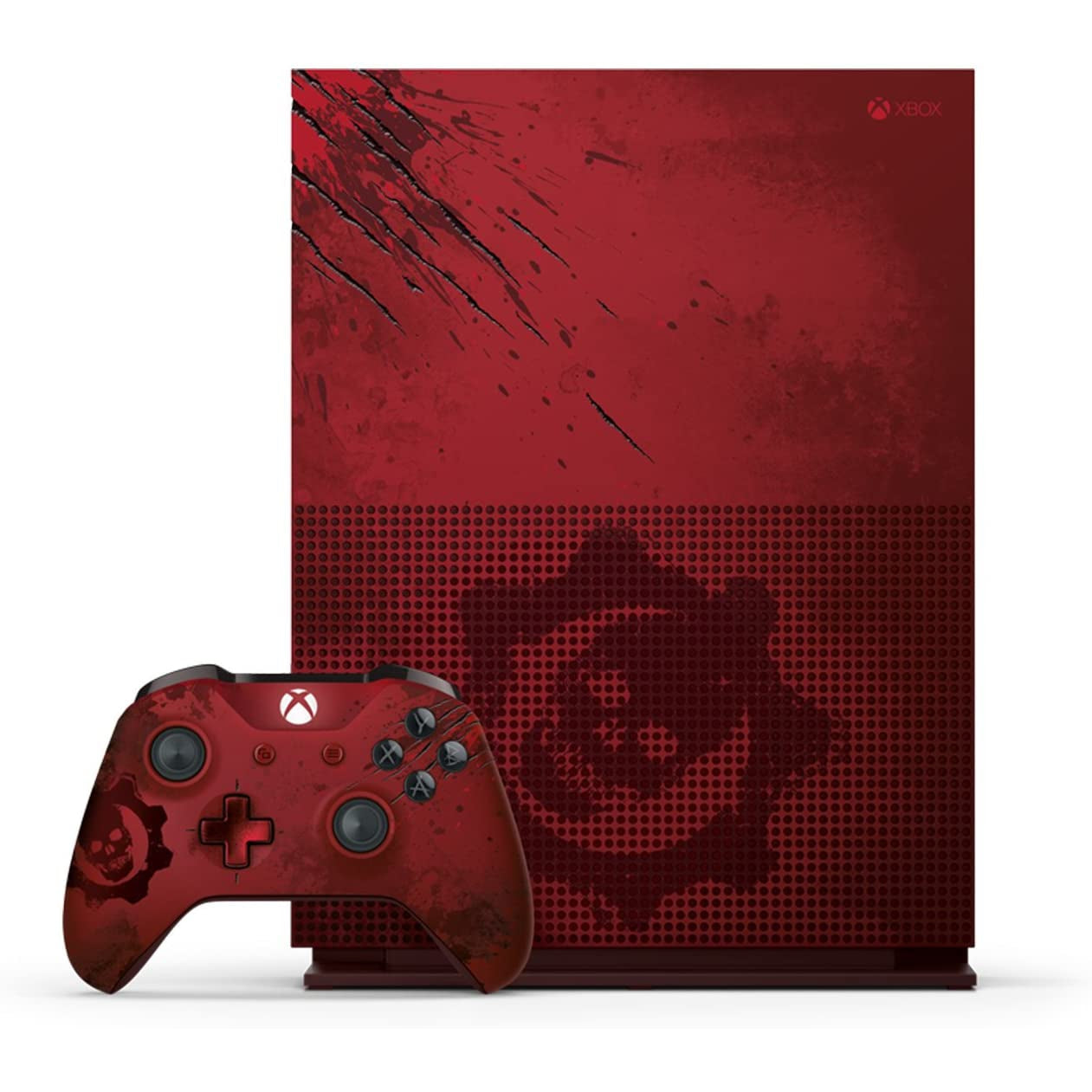 Xbox One S Gears of War 4 Limited Edition Console 2TB Refurbished Excellent