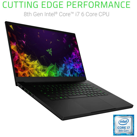 Razer Blade 15 Gaming Laptop (i7-8750H, 16 GB, GeForce GTX 1060, Razer Chroma RGB, 256 GB SSD + 2 TB HDD, UK-Layout)