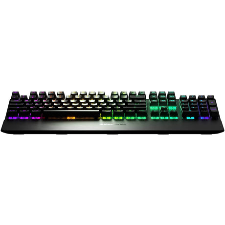 SteelSeries Apex 7 - Mechanical Gaming Keyboard - OLED Display - Red Switches - English (QWERTY) Layout