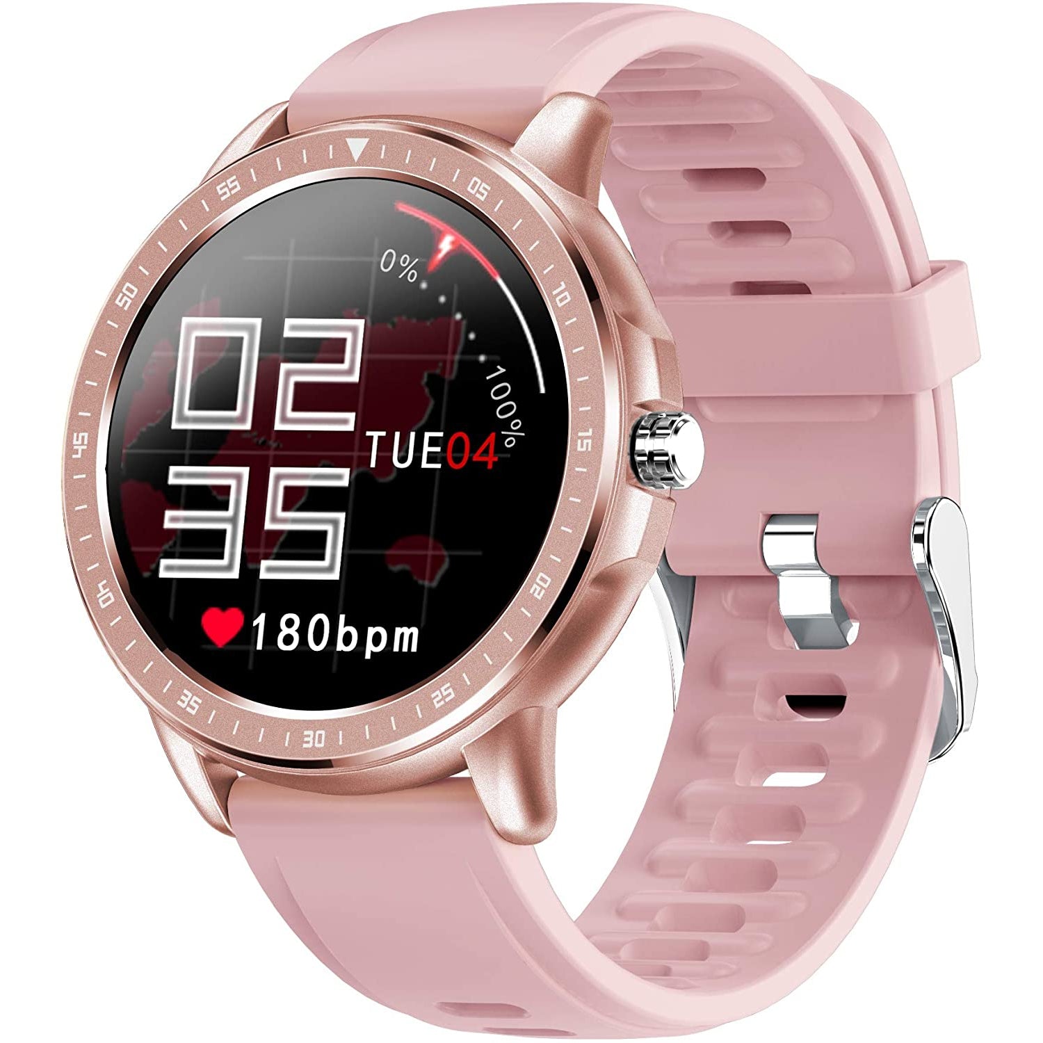 BYTTRON CF19 Fitness Tracker Watch with Heart Rate Monitor