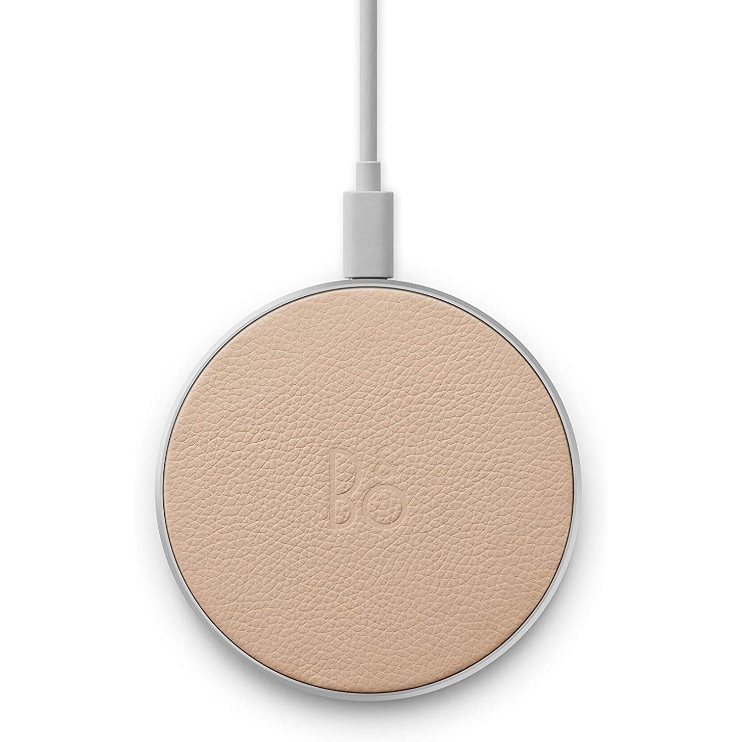 Bang & Olufsen BeoPlay Charging Pad, Qi-Certified Wireless Charger, Natural