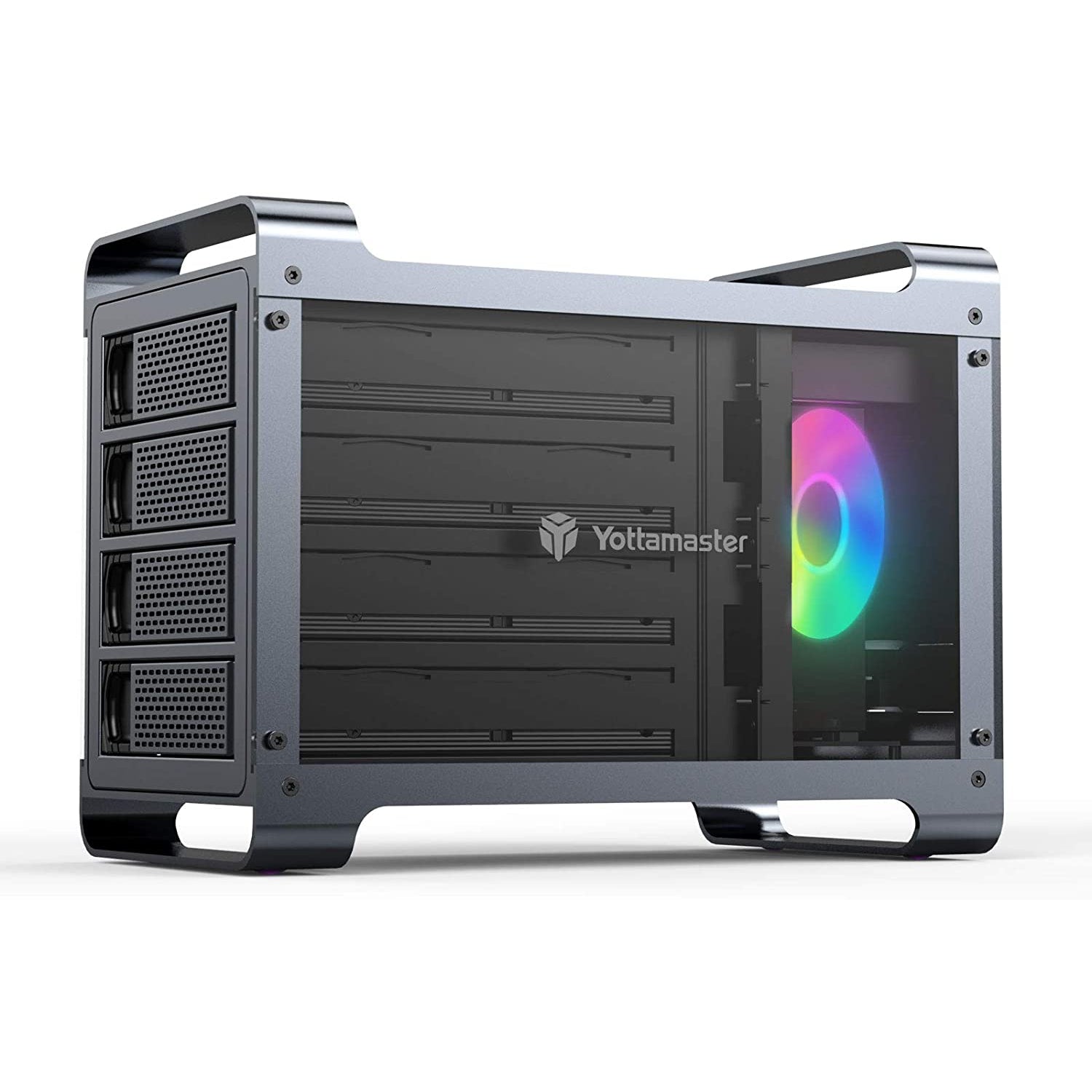 Yottamaster Aluminium USB3.0 External 5 Bay HDD Enclosure for 3.5"/2.5"