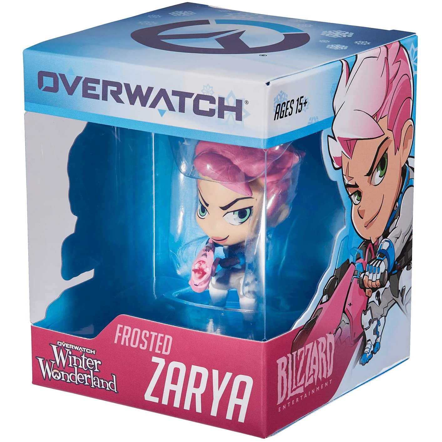 Blizzard Entertainment Overwatch Cute But Deadly Zarya Frosted Vinyl Figure