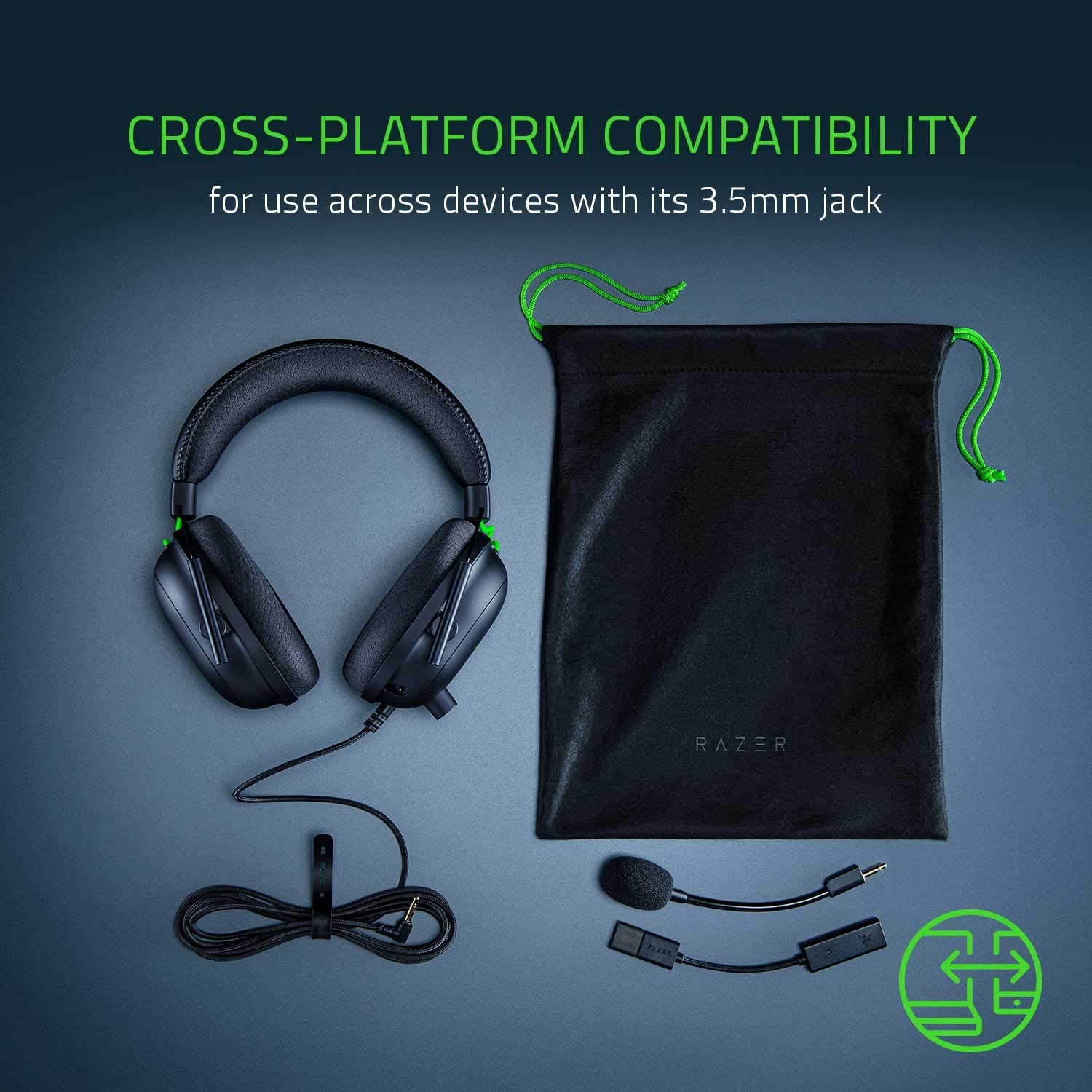 Razer BlackShark V2 - Wired Premium Esports Headset