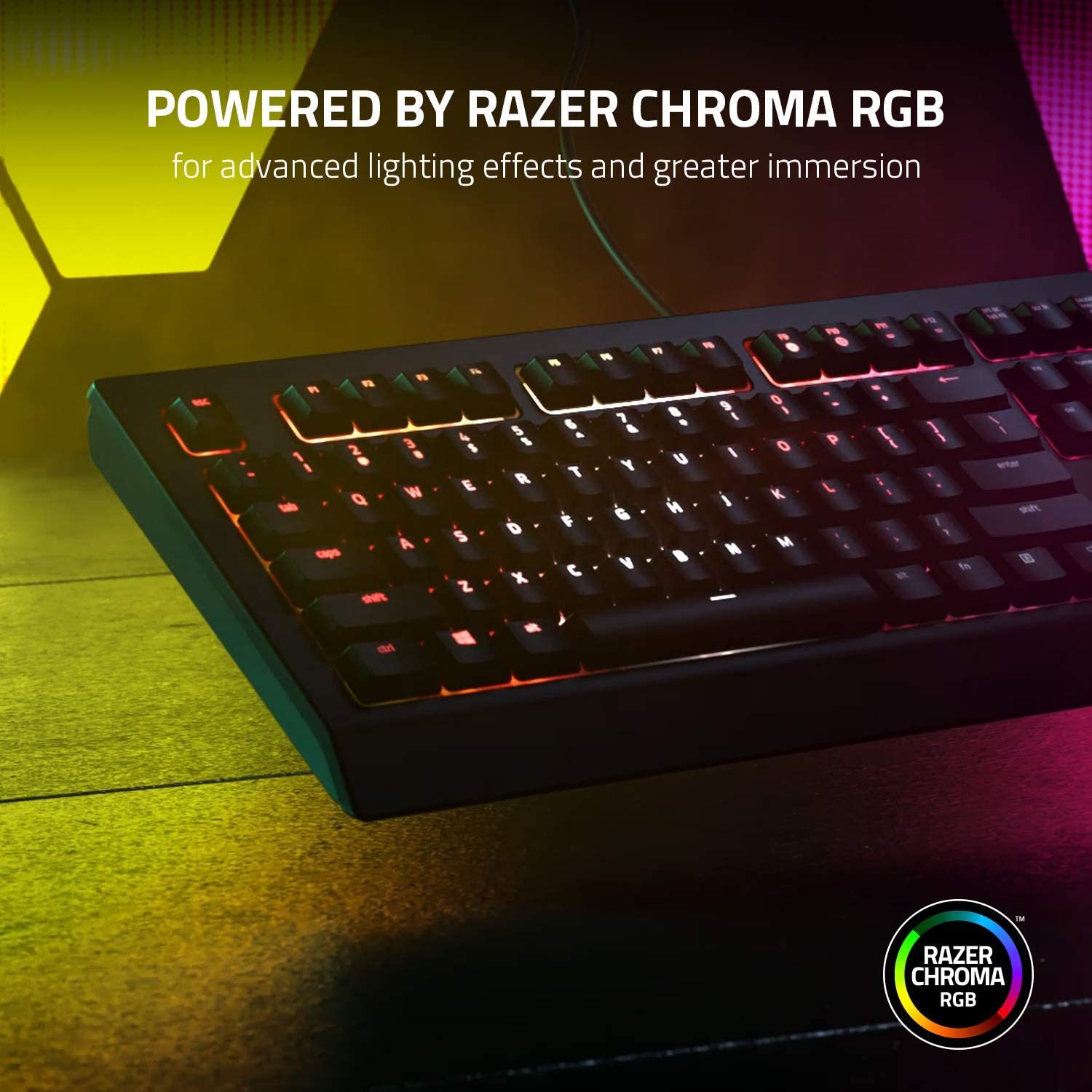 Razer Cynosa V2 - Membrane Gaming Keyboard - Black