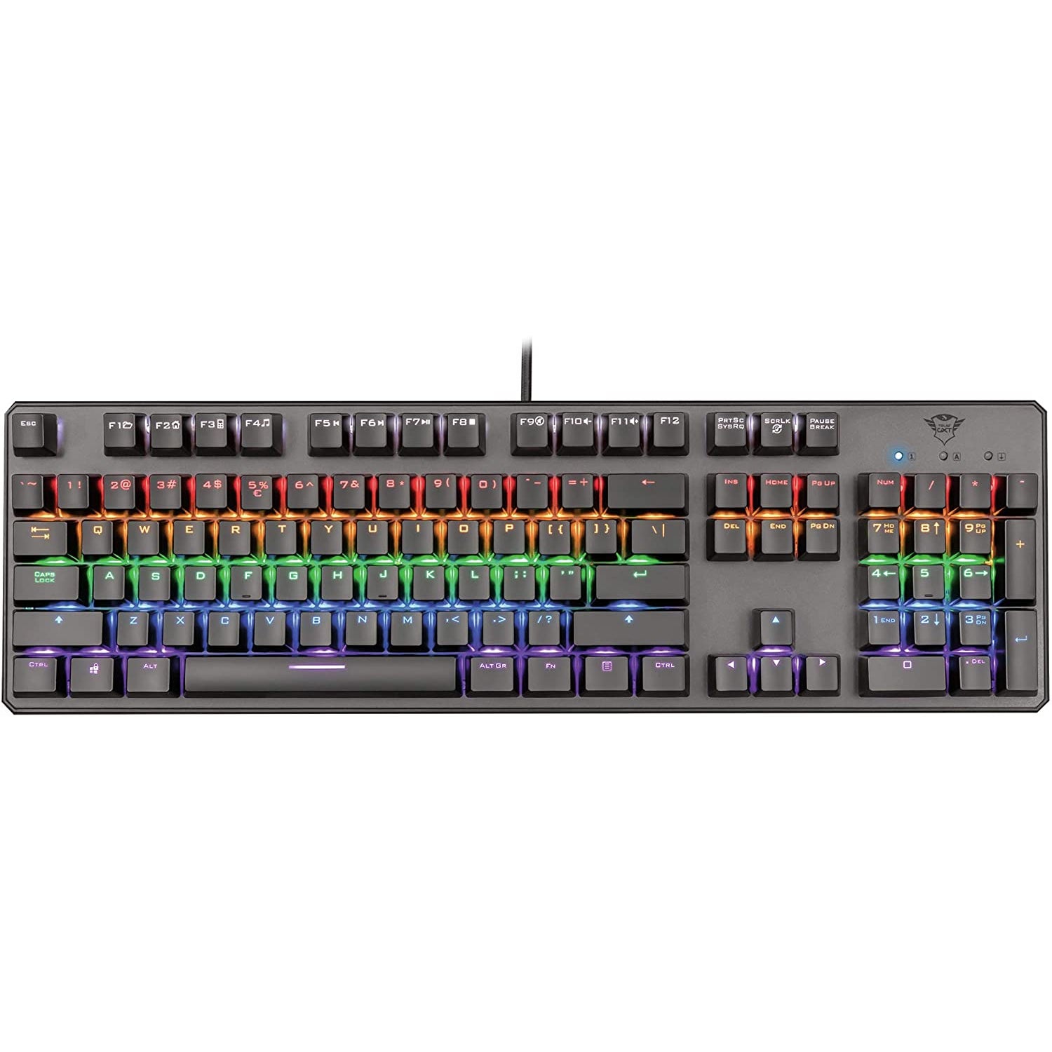 Trust Gaming GXT 865 Asta RGB Mechanical Gaming Keyboard - Refurbished Excellent