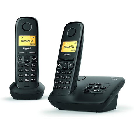 Gigaset A270A Basic Cordless Home Phone with Big Display - Duo - Refurbished Good