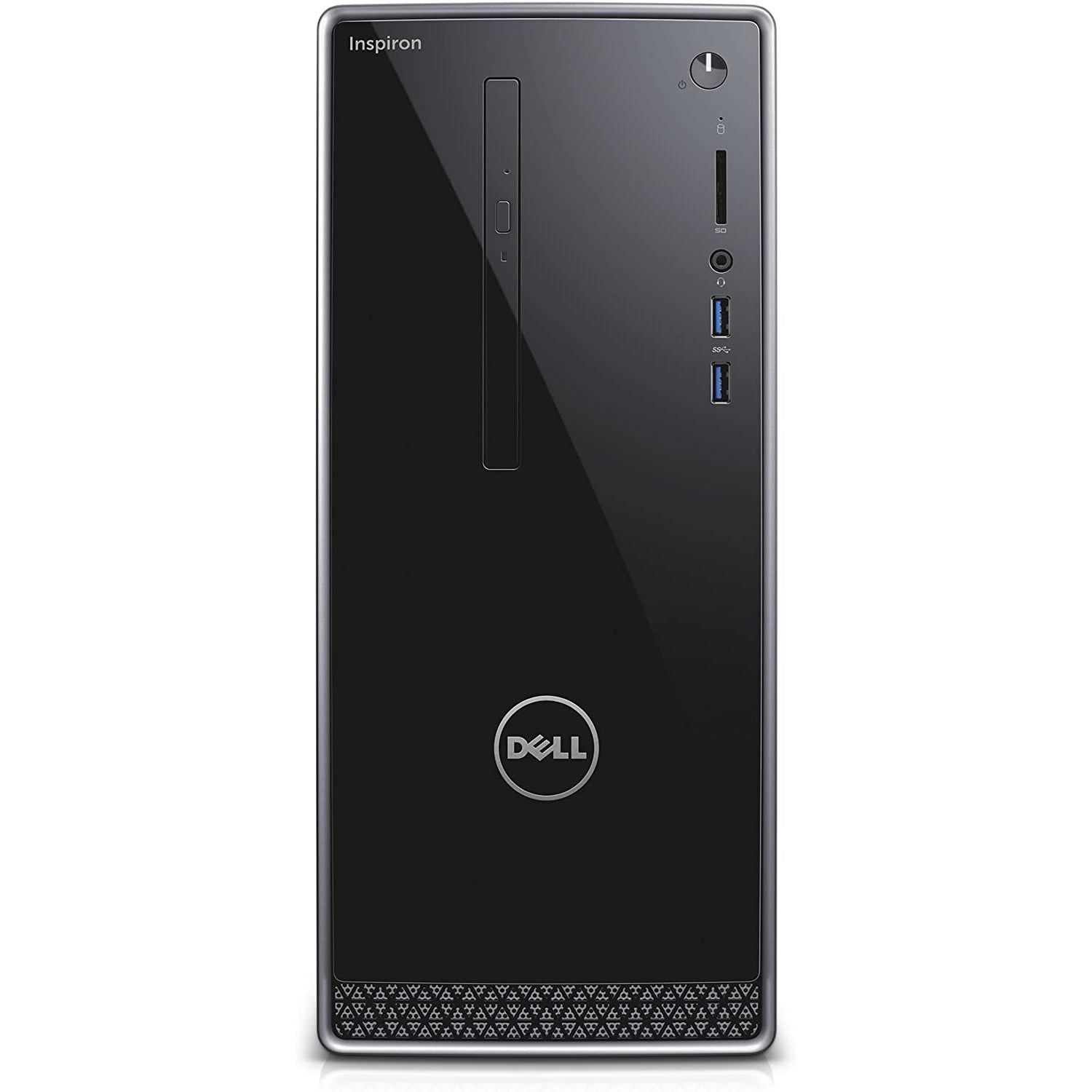 Dell Inspiron 3650 Tower Desktop Computer, Intel Core i3 6100, 8GB Ram, 500GB HDD, Windows 10, Black