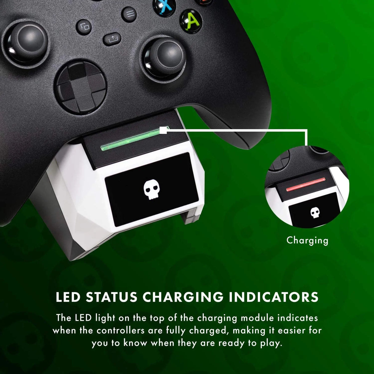 Numskull Xbox Series X|S Twin Charging Dock and Batteries - Refurbished Excellent