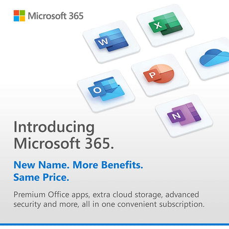 Microsoft 365 Family, Office Software Up To 6 users, 1 Year Subscription
