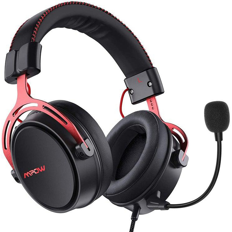 Mpow BH439 Air SE Gaming Headset, Red - Refurbished Excellent