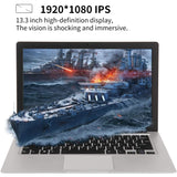 Notebook Laptop 14.1", Intel Celeron N3350 @ 1.10GHZ, 6GB Ram, 64GB SSD, Intel HD 500 - Silver