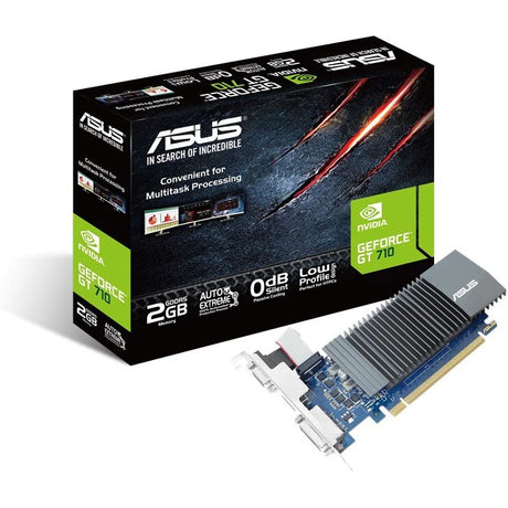 Asus GeForce GT710-SL-2GD5-BRK Graphics Card 90YV0AL3-M0NA00