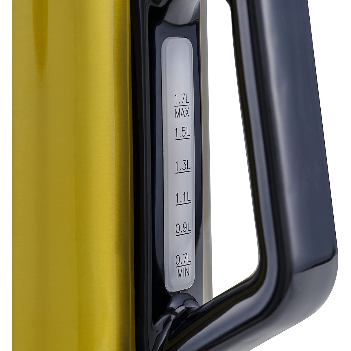 Zanussi ZEK-1240-YL Jug Kettle - Gold & Black
