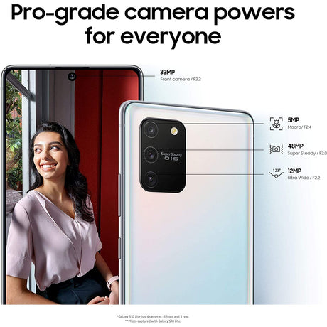 Samsung Galaxy S10 Lite 128GB, Prism White - Brand New