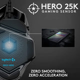 Logitech G502 HERO High Performance Wired Gaming Mouse - Black