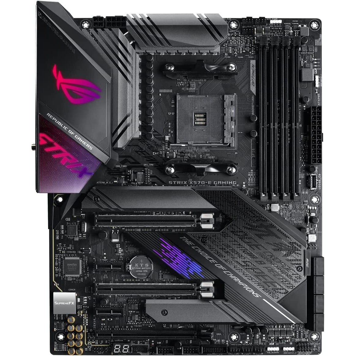 ASUS ROG Strix X570-E Gaming ATX Motherboard, AMD Socket AM4, Ryzen