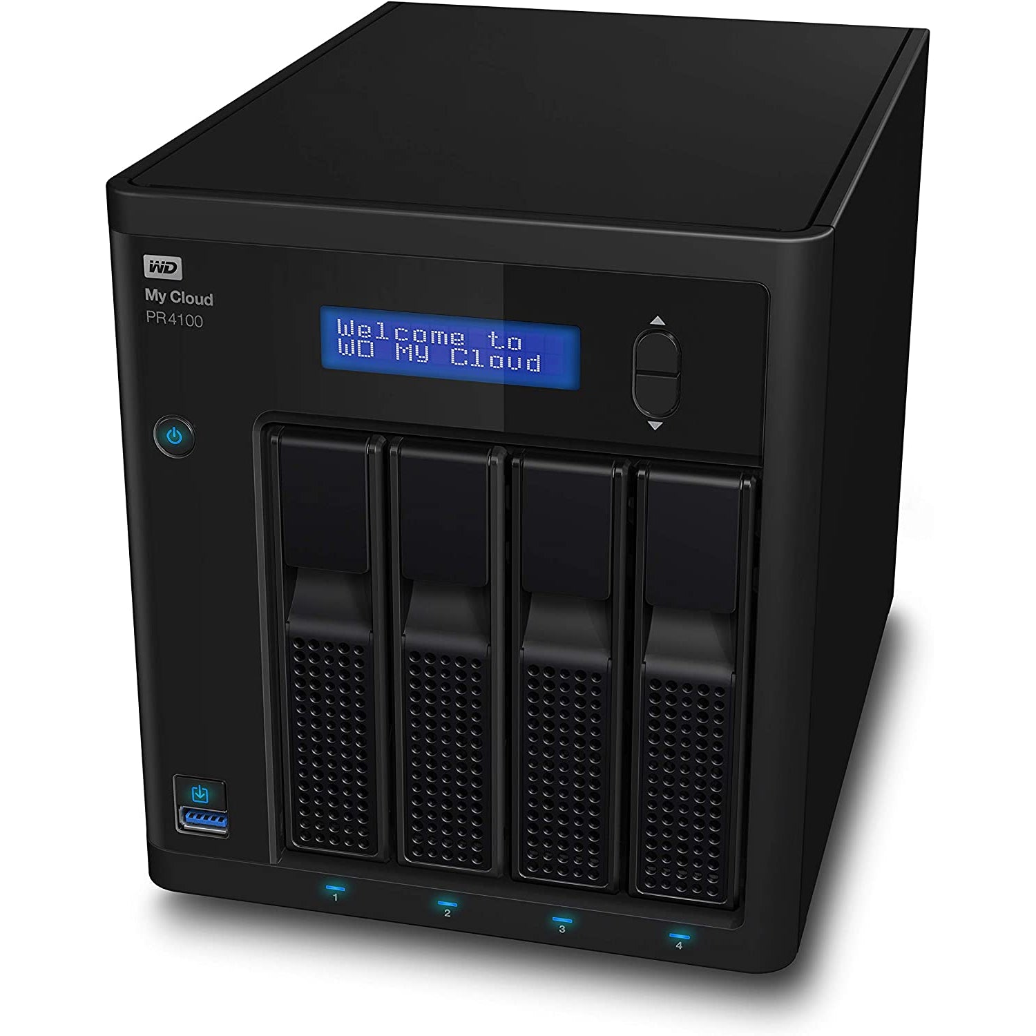 WD 56 TB My Cloud Pro PR4100 Professional Series 4-Bay Network Attached Storage