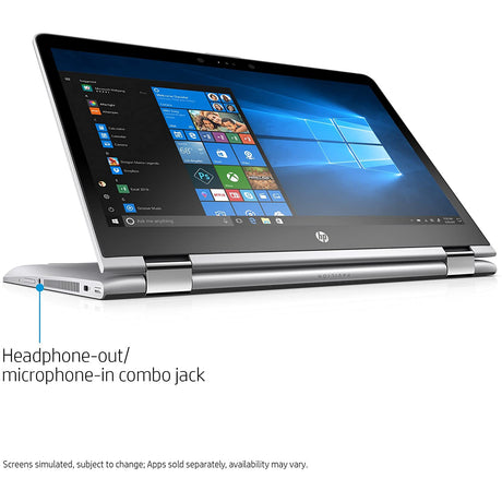 HP Pavilion 15-DQ1004NA 15.6" Laptop, Intel Core i3, 8GB, 1TB, 8UN70EA#ABU, Silver